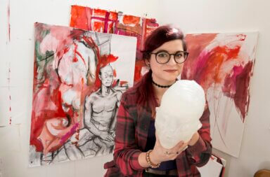 Visual artist Alessandra Puglisi presents final thesis project in reflection of Sicilian roots