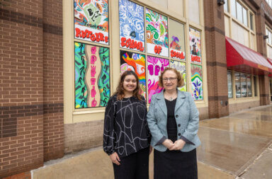 New Project Uses Public Art to Showcase School of Social Work’s Mission & Vision