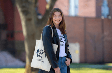 Art & Design Student’s Artwork Selected for School Merchandise