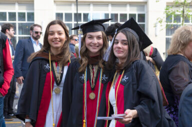 Mason Gross celebrates the Class of 2023