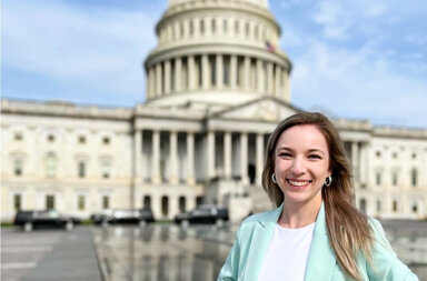 Dance alum’s improv skills serve her well on Capitol Hill