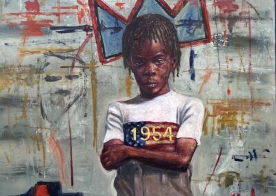 Alum Alonzo Adams captures contemporary Black experience in new paintings at the Zimmerli