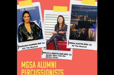 Music alumni perform in pit orchestras across the country this fall