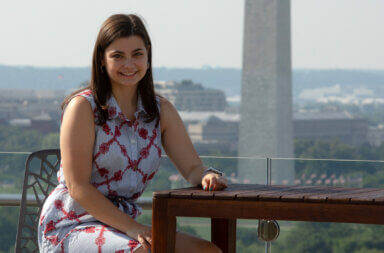 Dance student serves as Scarlet Service intern with Trust for the National Mall