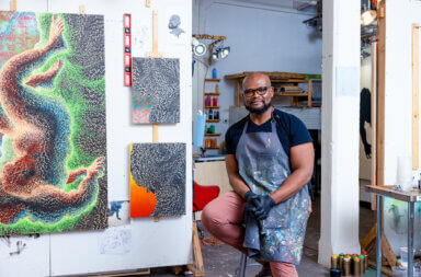 Art & Design professor discusses exhibition of his work at the Zimmerli Art Museum