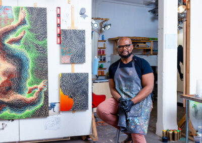 Art & Design professor discusses exhibition of his work at the Zimmerli Art Museum