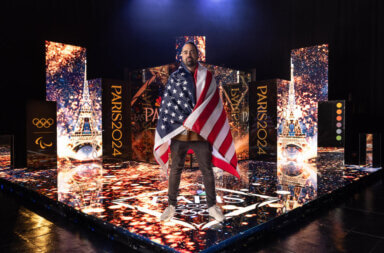 Art & Design alum’s immersive installation featured in Olympics coverage