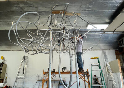 Zimmerli installs sculpture by alum and professor emeritus Patrick Strzelec