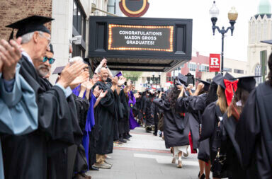 Mason Gross celebrates the Class of 2025