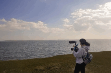 Students, alumni collaborate on film spotlighting rising sea levels