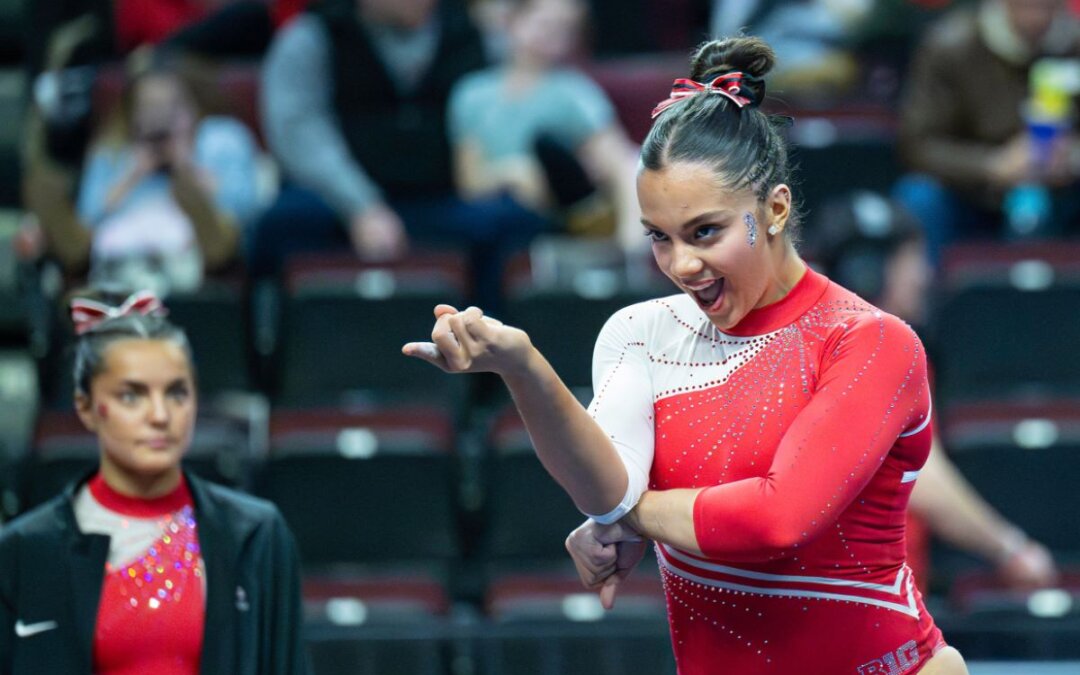 Dancer-gymnast has made her mark, onstage and in the gym
