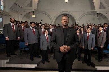 Brandon Williams prepares Glee Club for performances abroad