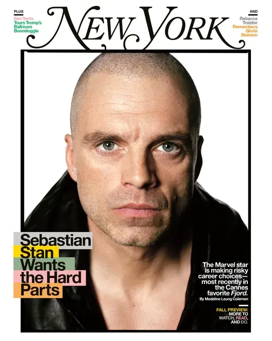 Look for alum Sebastian Stan on the cover of New York Magazine